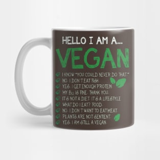 Hello, I'm A Vegan Mug